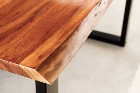 Masa de dining LIQUID din lemn de salcam, 160 cm [7]