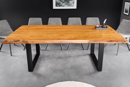 Masa de dining MAMMUT din lemn de salcam, 200 cm  [3]