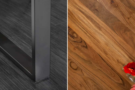 Masa de dining MAMMUT din lemn de salcam salbatic, 180 cm [5]