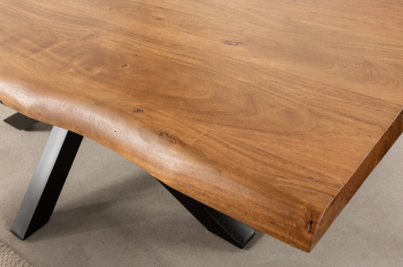 Masa de dining MAMMUT NATURE din lemn de salcam, 220 cm [4]