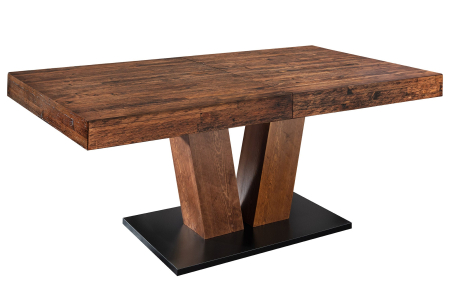 Mese bucatarie & dining - Masa de dining RANCHO extensibila din lemn de pin, 160-200 cm