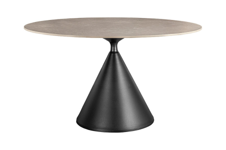 Mese bucatarie & dining - Masa de dining SIGNATURE cu blat ceramic gri, 135 cm