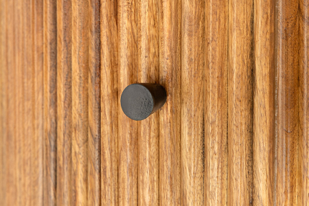 Masa de dining TRES CHIC din lemn de mango si spatiu de depozitare, 120 cm [6]