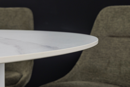 Masa de dining UNIQUE din ceramica, 120 cm [5]