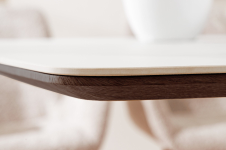 Masa de dining UNIQUE  din lemn de nuc si blat ceramic, 200 cm [6]