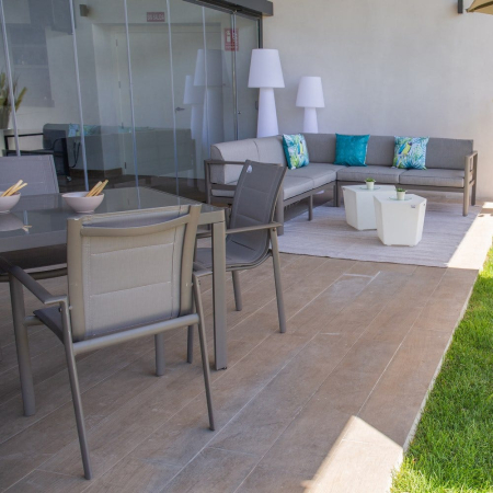 Masa de exterior  din aluminiu chateau 90 x 90 x 75 cm [1]