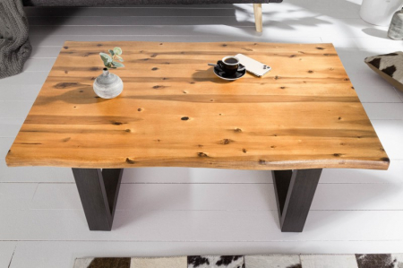 Măsuță de cafea din lemn masiv de salcâm Genesis, 110 cm [4]