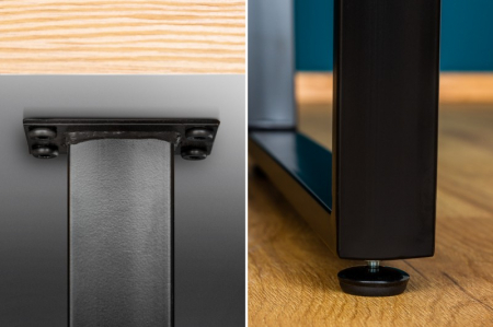 Masa dining dreptunghiulara Loft cu blat din MDF, 140 cm [5]