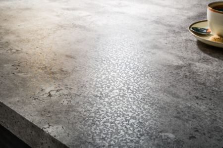 Masa dining dreptunghiulara Loft cu blat din MDF si aspect de beton, 160 cm [3]