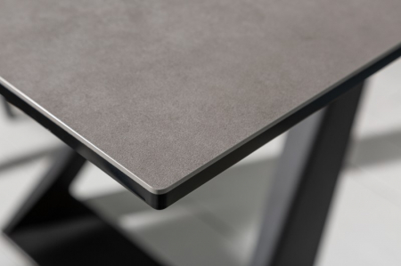 Masă dining extensibilă antracit cu blat de ceramică Concord, 180-230 cm [4]