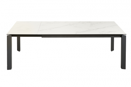 Mese bucatarie & dining - Masa dining extensibila cu blat din ceramica Esstisch 180-240 cm, alb