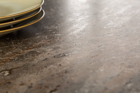 Masa dining extensibila cu blat din ceramica Prometheus 180-260 cm, maro-gri [7]