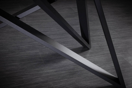Masă dining extensibilă gri/negru cu blat de ceramică Atlas, 180-220-260 cm [8]