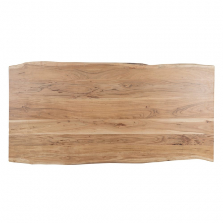 Masă dining Wood cu blat din lemn masiv de salcâm, 200 cm [8]