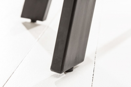 Masa dining rotunda Iron Craft cu blat din lemn de mango, 80 cm [4]