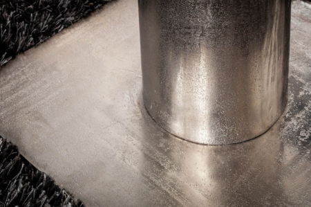 Masa dining rotunda Ocean cu blat din sticla securizata, 105 cm [2]