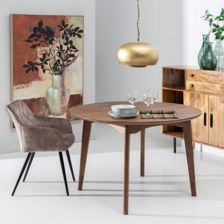 Masă dining rotundă Paris 120 X 120 X 76 CM [1]