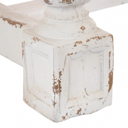 Masă dining WHITE-NATURAL din lemn de brad 200 X 90 X 76 CM [4]