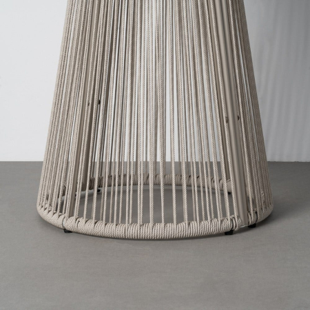 Masa de exterior înaltă polywood- rattan  70 x 70 x 100 cm [5]