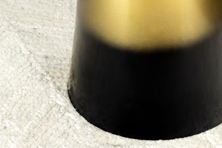 Masă laterală ABSTRACT 40cm aurie cu patină [7]