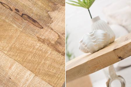 Masă laterală ANCHOR 50cm lemn de mango [4]