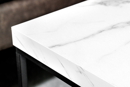 Masă laterală ARCHITECTURE 45cm marmură albă [4]