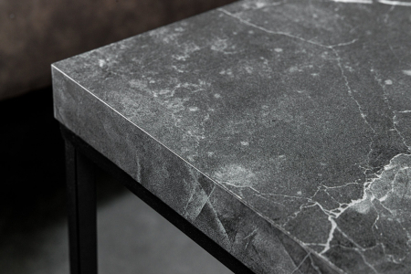 Masă laterală ARCHITECTURE 45cm marmură antracit [4]
