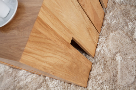 Măsuță auxiliară CASTLE 45 cm stejar sălbatic [5]