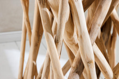 Masă laterală DRIFTWOOD 60cm lemn de tec natural [6]