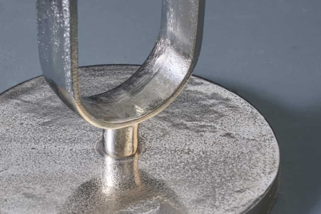 Masă laterală ELEGANCE 60cm argintie [5]