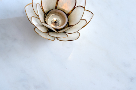 Masă laterală ELEGANCE 60cm blat marmură albă [4]