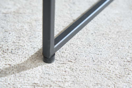 Masă laterală ELEMENTS 40cm aspect crocodil,set de 2, culoare argintiu antic [5]