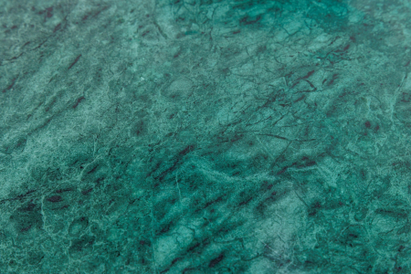 Masă laterală ELEMENTS 55cm aurie cu farfurie detașabilă din marmură verde [4]