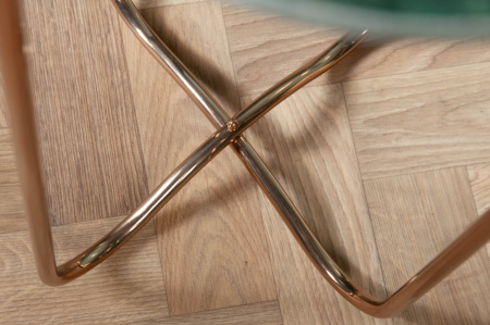 Masă laterală NOBLE 35cm marmură verde cu blat detașabil [5]