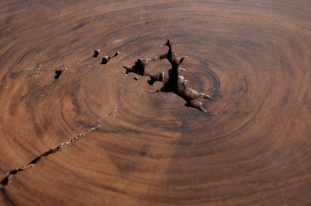 Măsuță PURE 30 cm, din lemn masiv de salcâm [5]