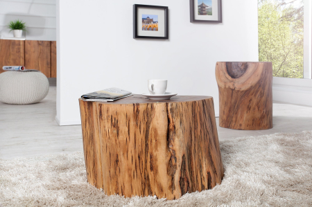 Măsuță PURE 30 cm, din lemn masiv de salcâm [2]