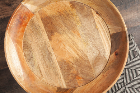 Masă laterală PURE NATURE 45cm lemn de mango natural [4]