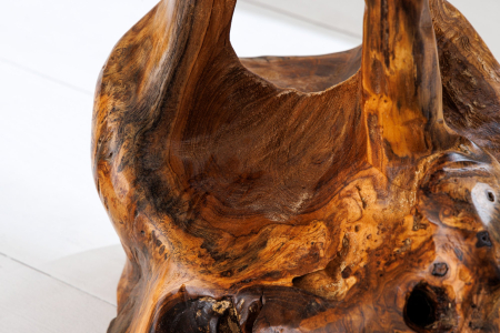 Măsuță ROOT 40 cm din lemn de tec natural [10]