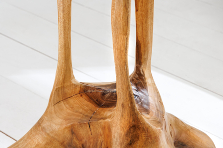 Măsuță ROOT 70 cm din lemn de tec natural [10]