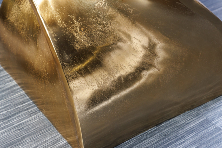 Măsuță auxiliară TWIST 45 cm din aluminiu auriu [4]