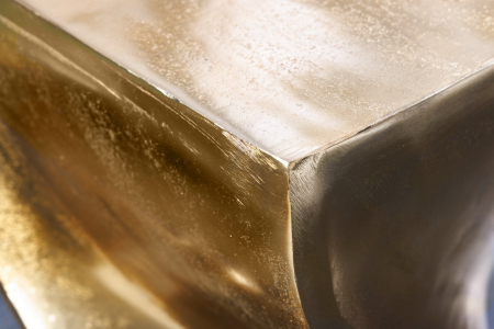 Măsuță auxiliară TWIST 45 cm din aluminiu auriu [3]