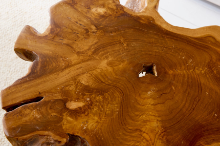 Masă laterală WILD 50cm lemn masiv de tec [3]