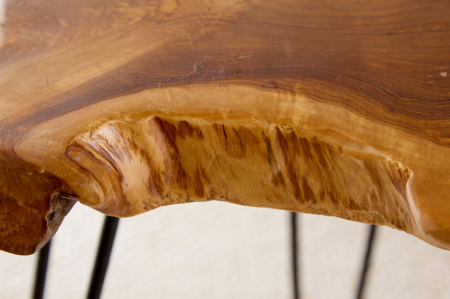 Masă laterală WILD 50cm lemn masiv de tec [4]