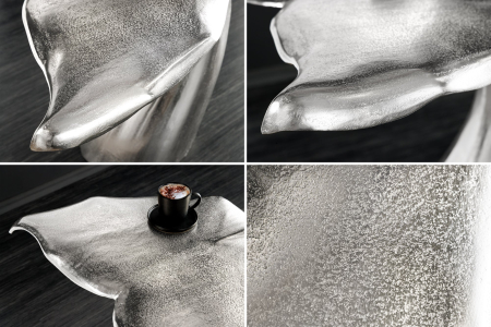 Masă laterală WILDLIFE WALFLOSSE argintie 60cm [18]