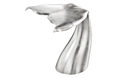 Masute de cafea - Masă laterală WILDLIFE WALFLOSSE argintie 60cm