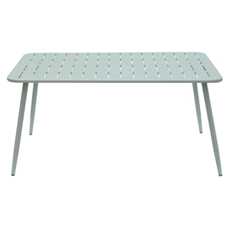 Masa de exterior Pankow verde menta 150 x 90 x 72 cm [2]