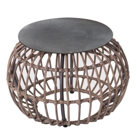 Mobilier Gradina - Măsuță de exterior din acero-rattán 50 x 33,50 cm
