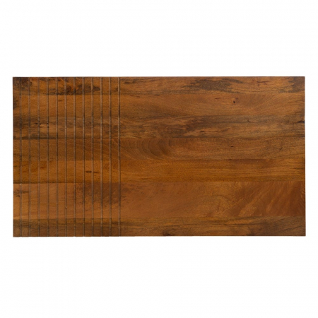 Măsuță de cafea Abner din lemn de mango maro/negru 110 X 60 X 40 CM [4]