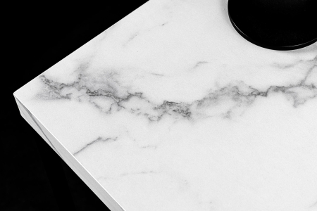 Masuta de cafea ARCHITECTURE cu aspect de marmura, 45 cm [4]