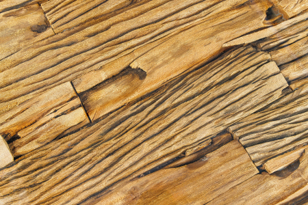 Masuta de cafea BARRACUDA din lemn reciclat de tec si blat din sticla, 110 cm [4]